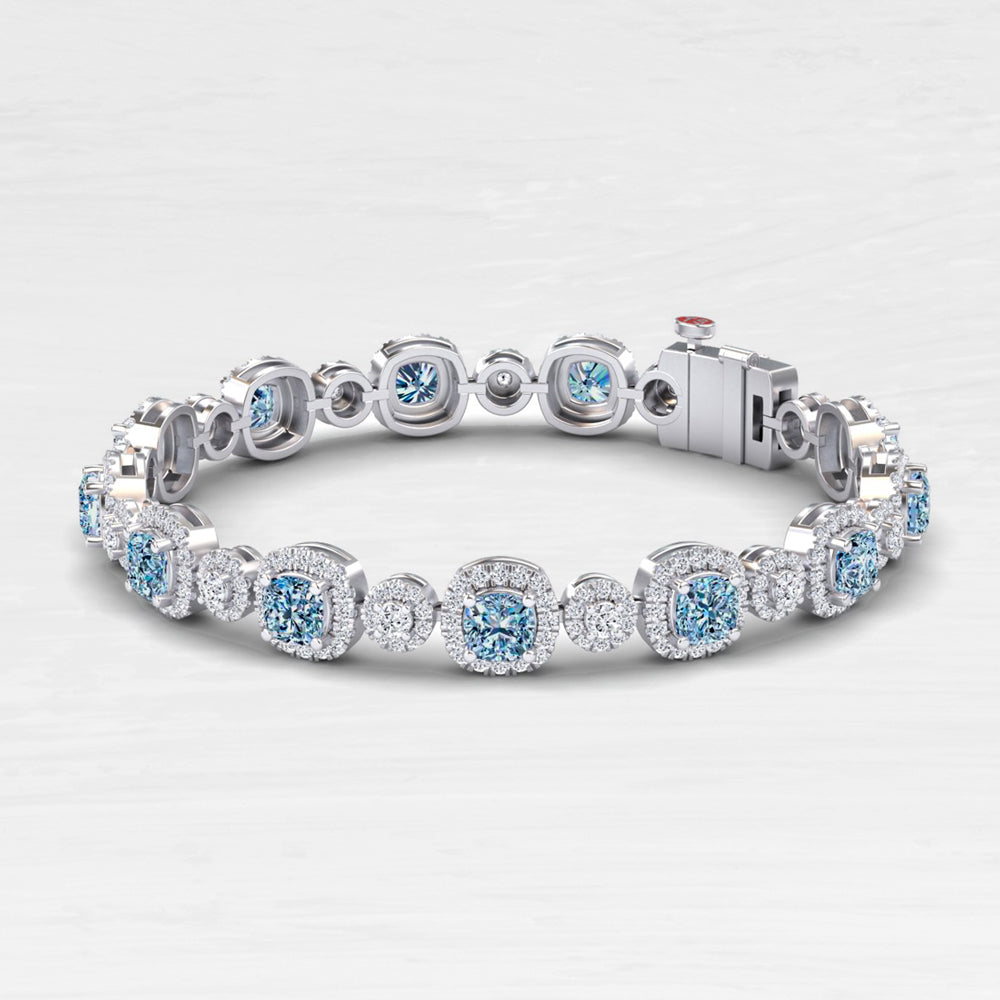 Blue Diamond Bracelets