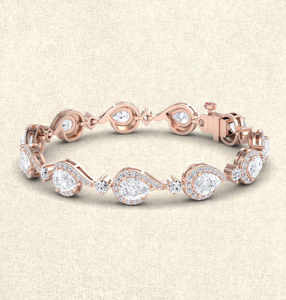 Lab Grown Diamond Bracelets