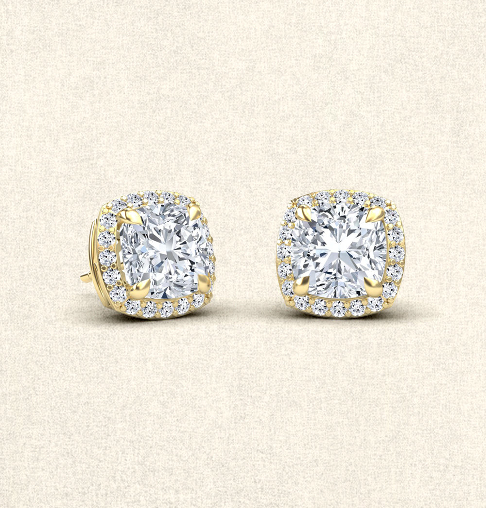 Lab Grown Diamond Earrings