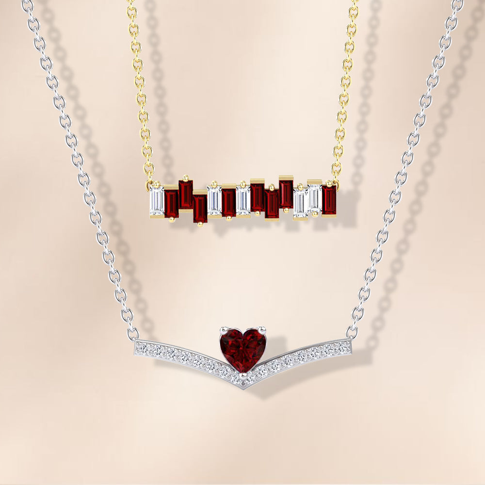 Ruby Necklaces