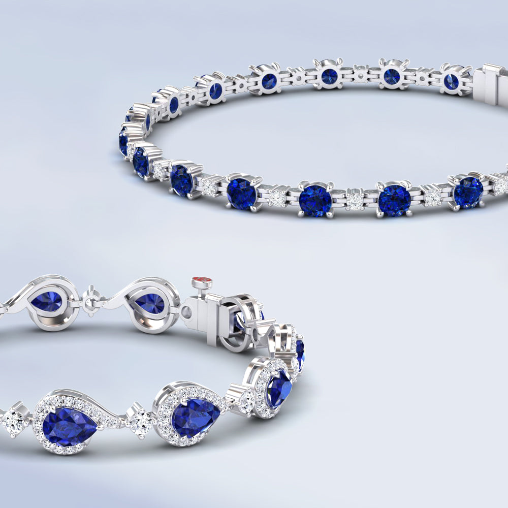 Sapphire Bracelets