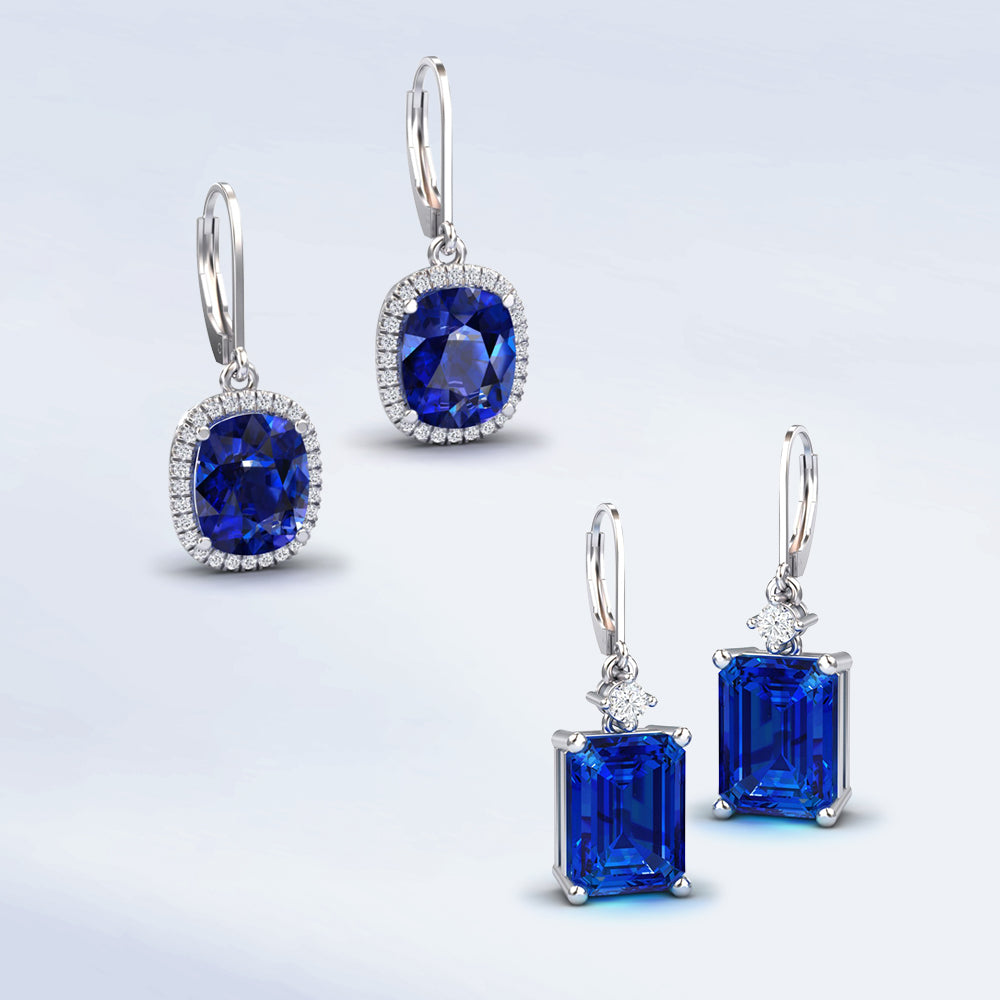 Sapphire Earrings