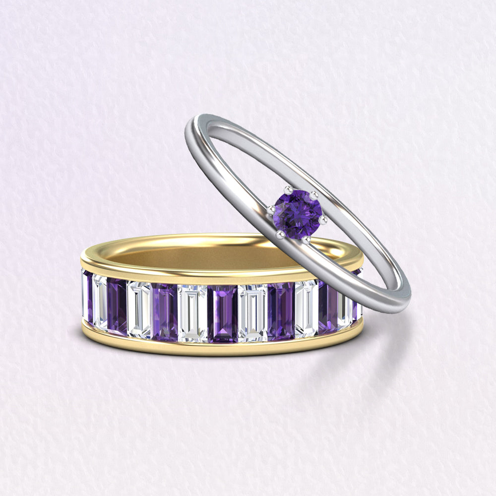 Amethyst Rings