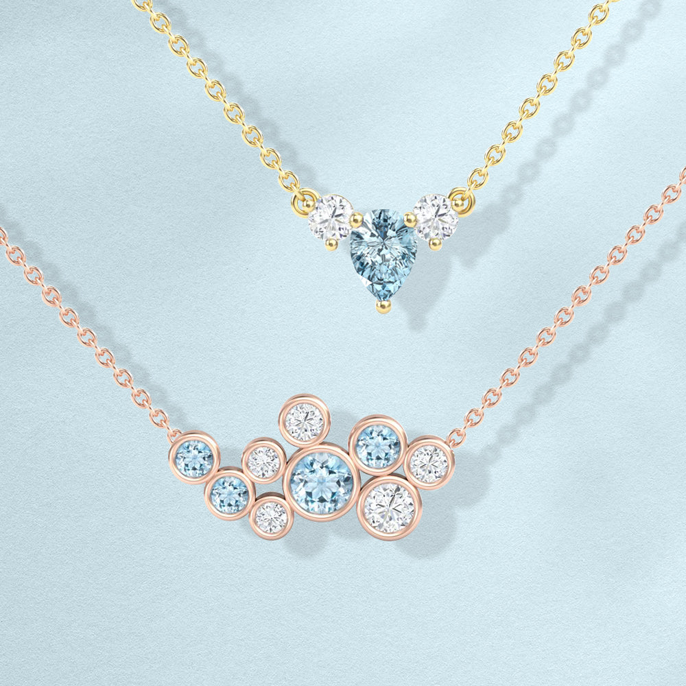 Aquamarine Necklaces