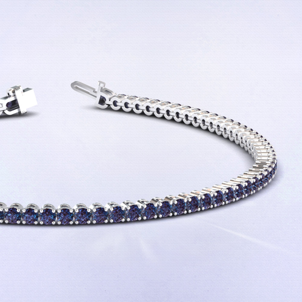 Lab Grown Alexandrite Bracelets