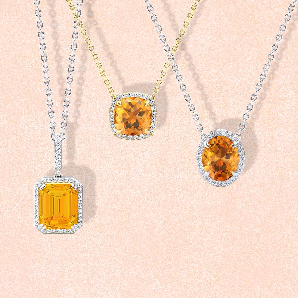 Citrine Necklaces