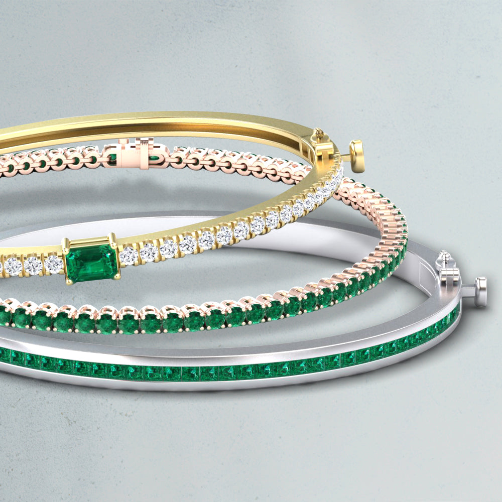 Emerald Bracelets