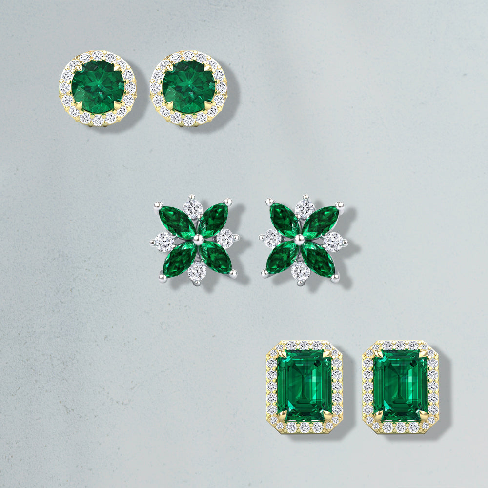 Emerald Earrings