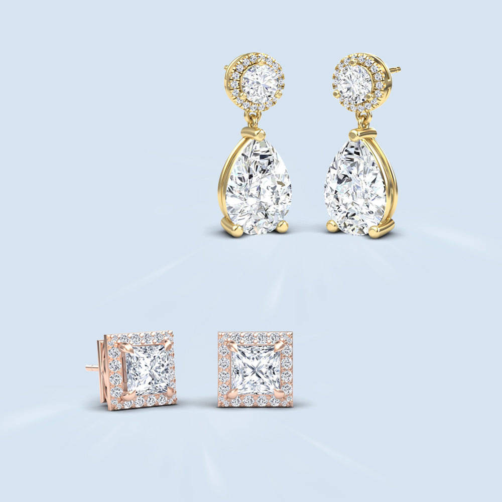 Moissanite Earrings