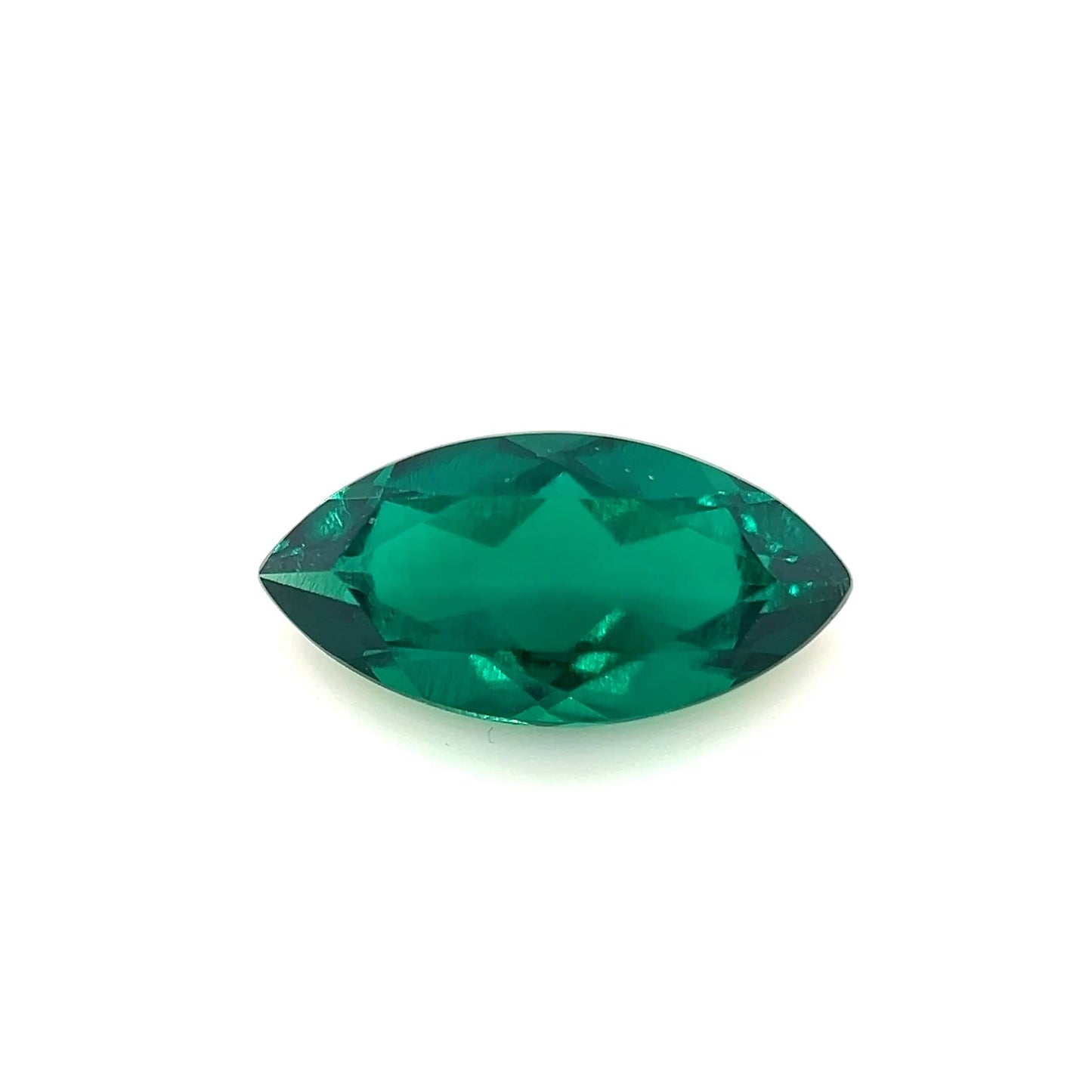 12.0x6.0 Exceptional Marquise Color Lab Created Emerald