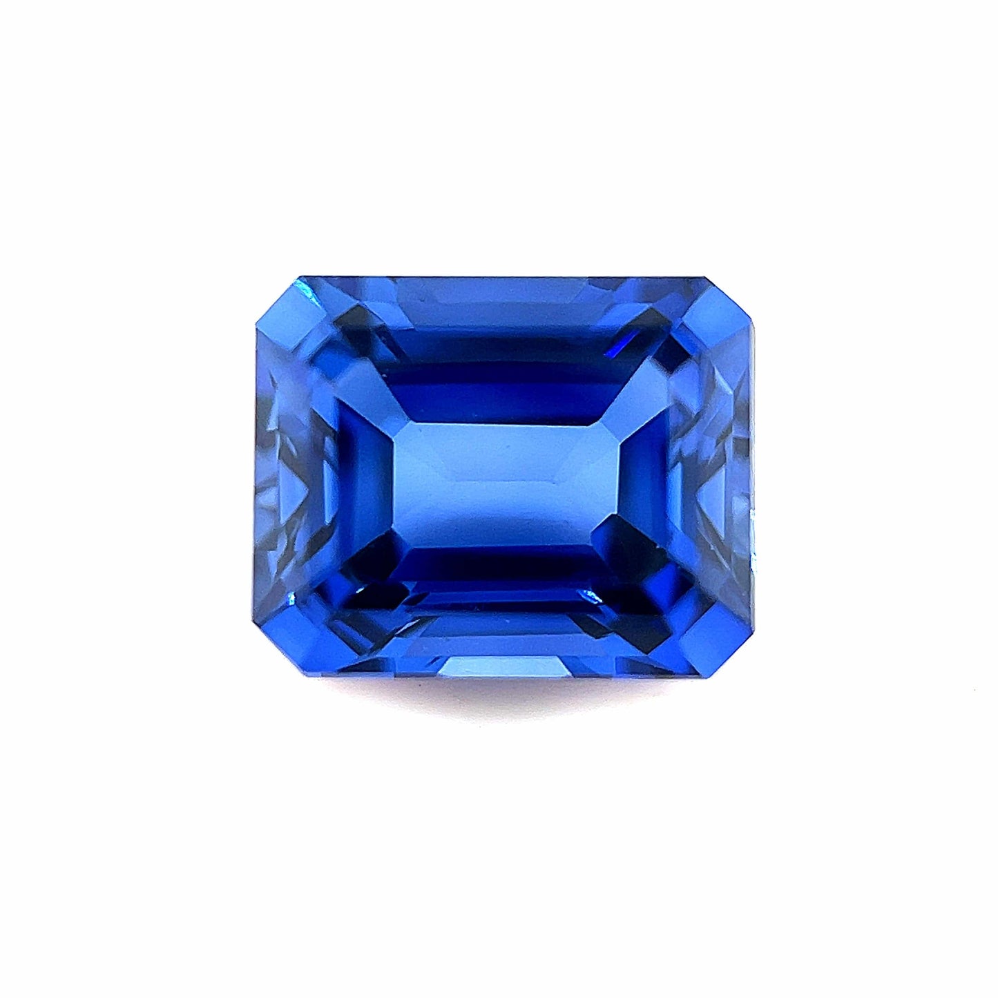 10x8 Exceptional Emerald Lab Created Sapphire