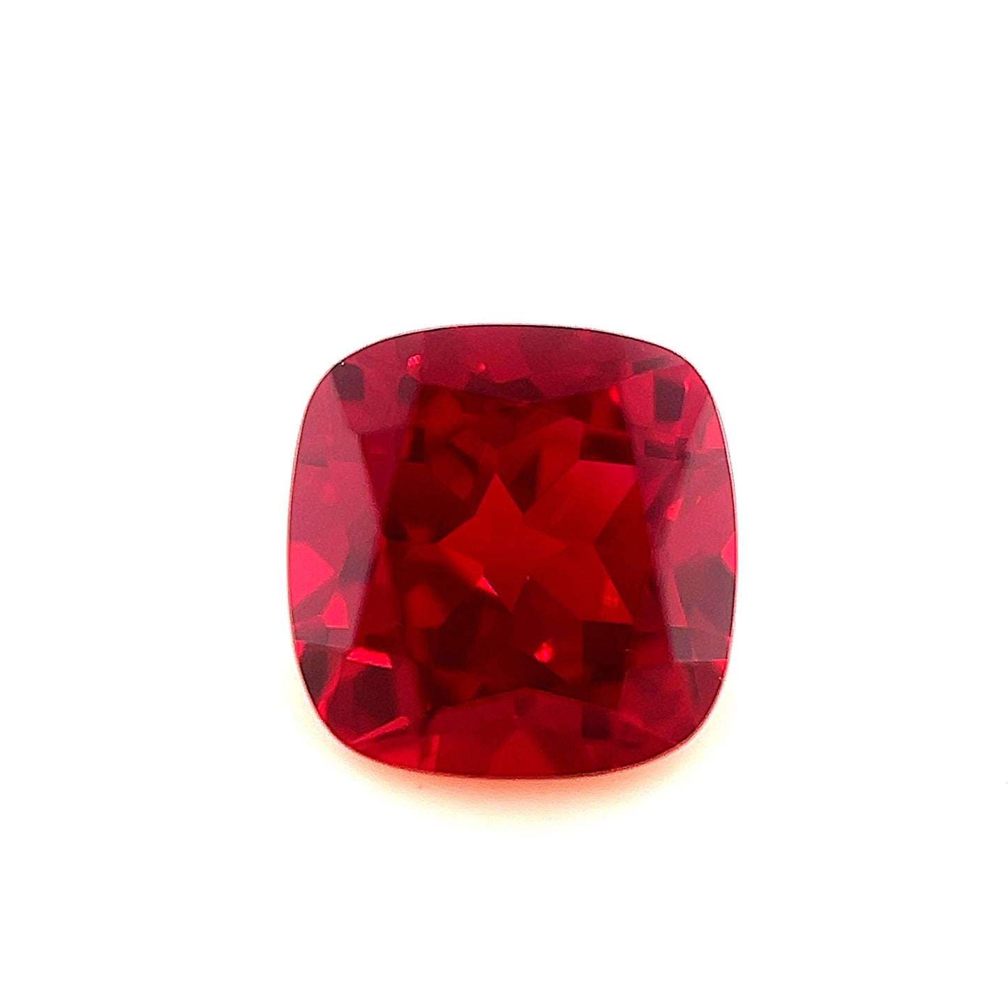 6mm Exceptional Cushion Lab Created Ruby