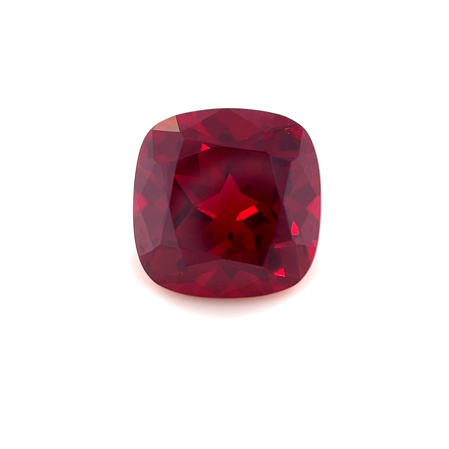 10mm Exceptional Cushion Lab Created Ruby