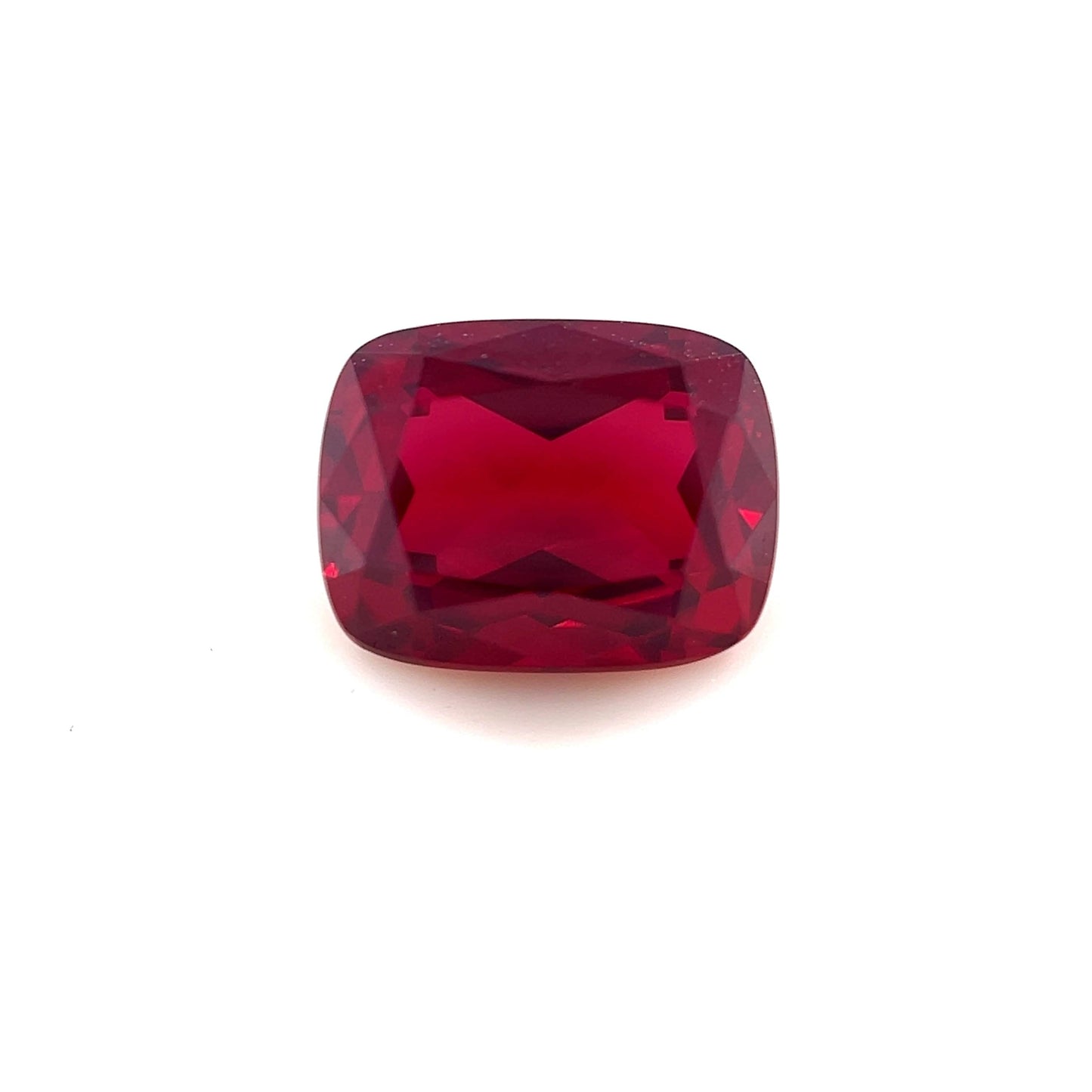 9.0x7.0 Exceptional Cushion Lab Created Ruby