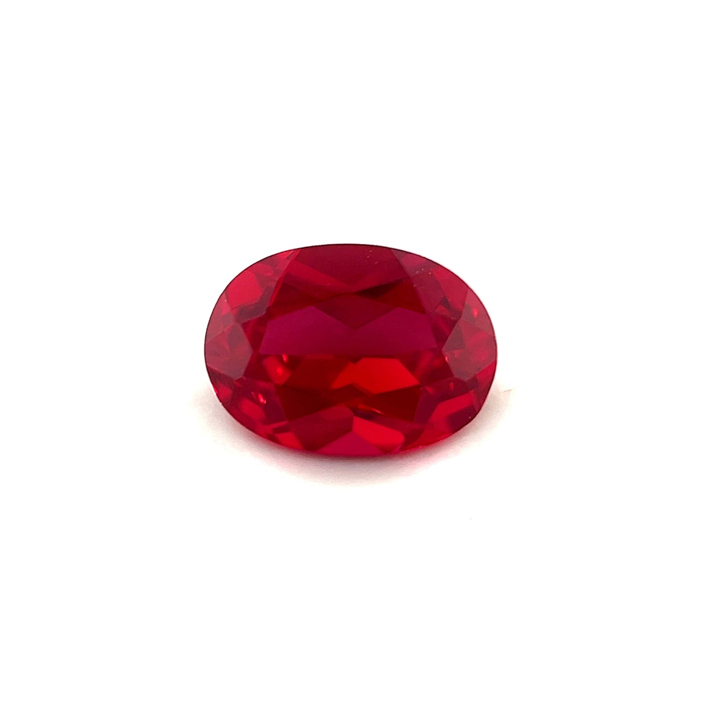 6x4 Exceptional Oval Lab Created Ruby