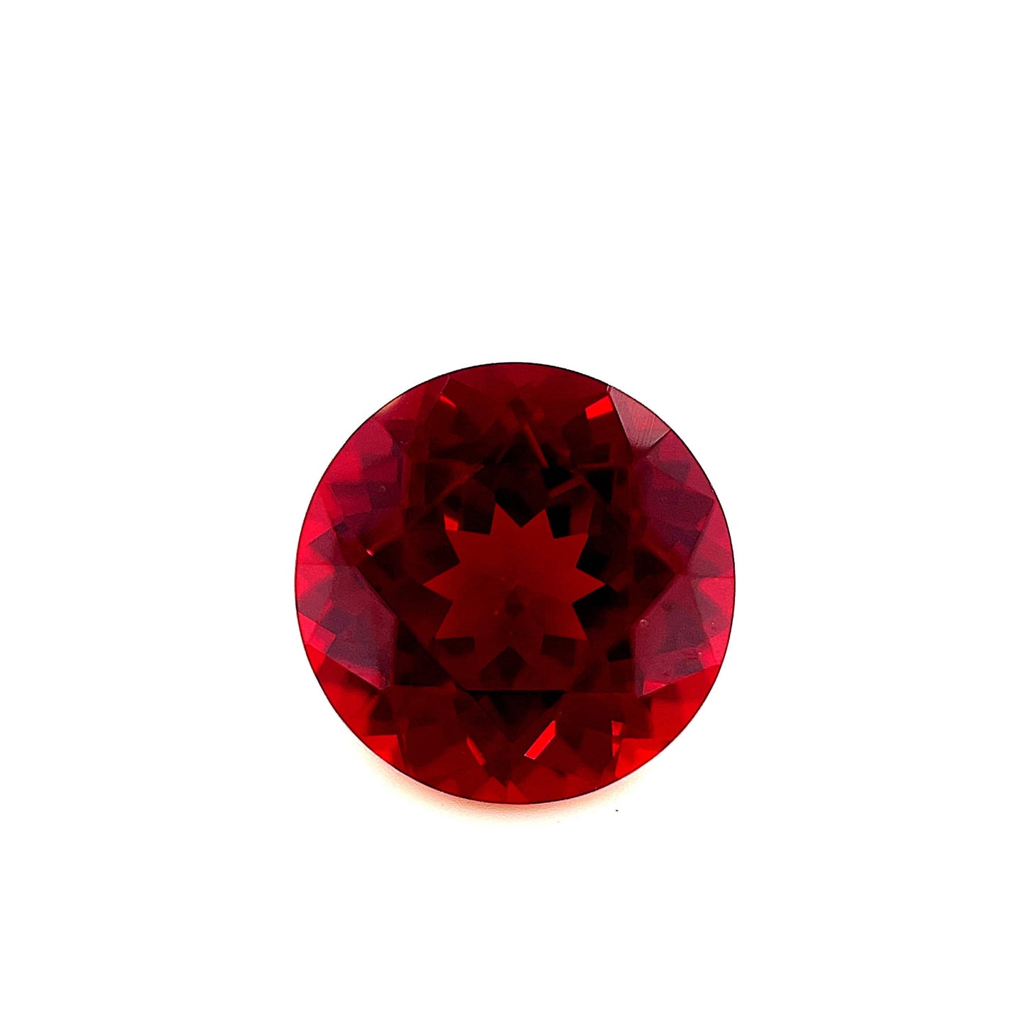 8mm Exceptional Round Lab Created Ruby