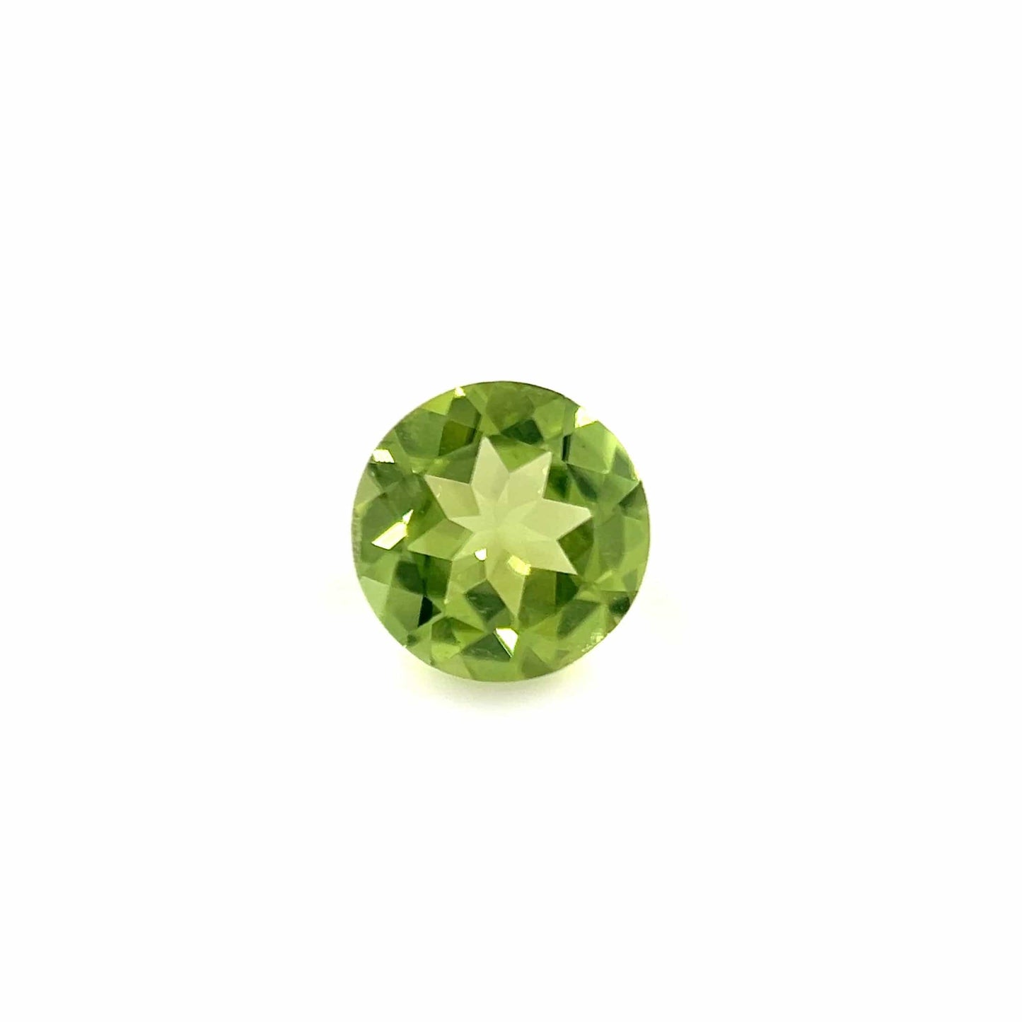6.5mm Round Peridot