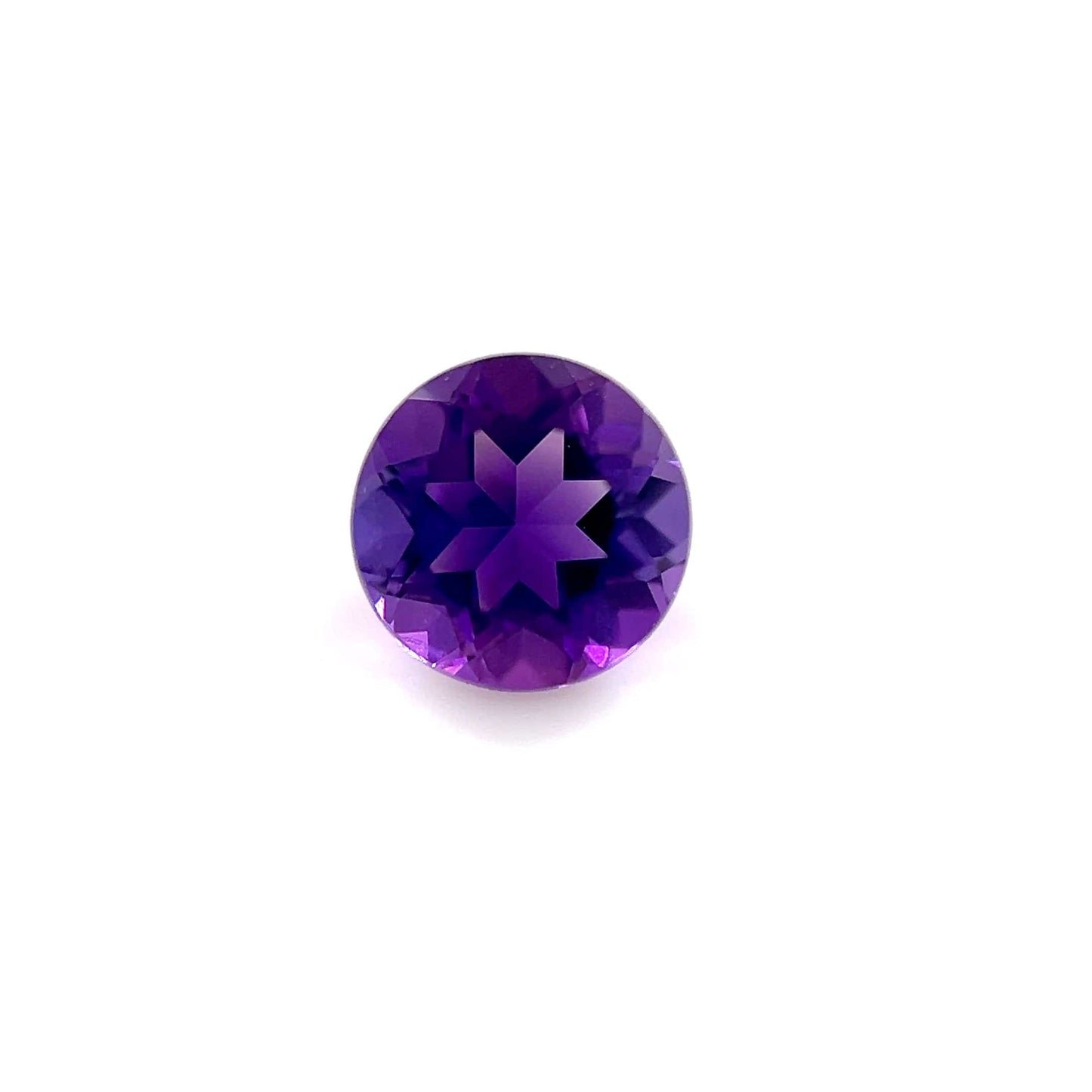 6mm Round Natural Purple Amethyst