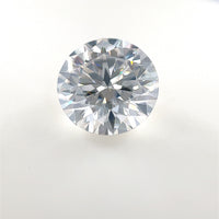 11mm  Round White Moissanite