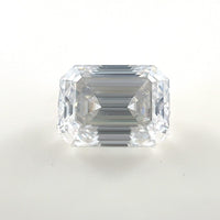 9x7 Emerald White Moissanite