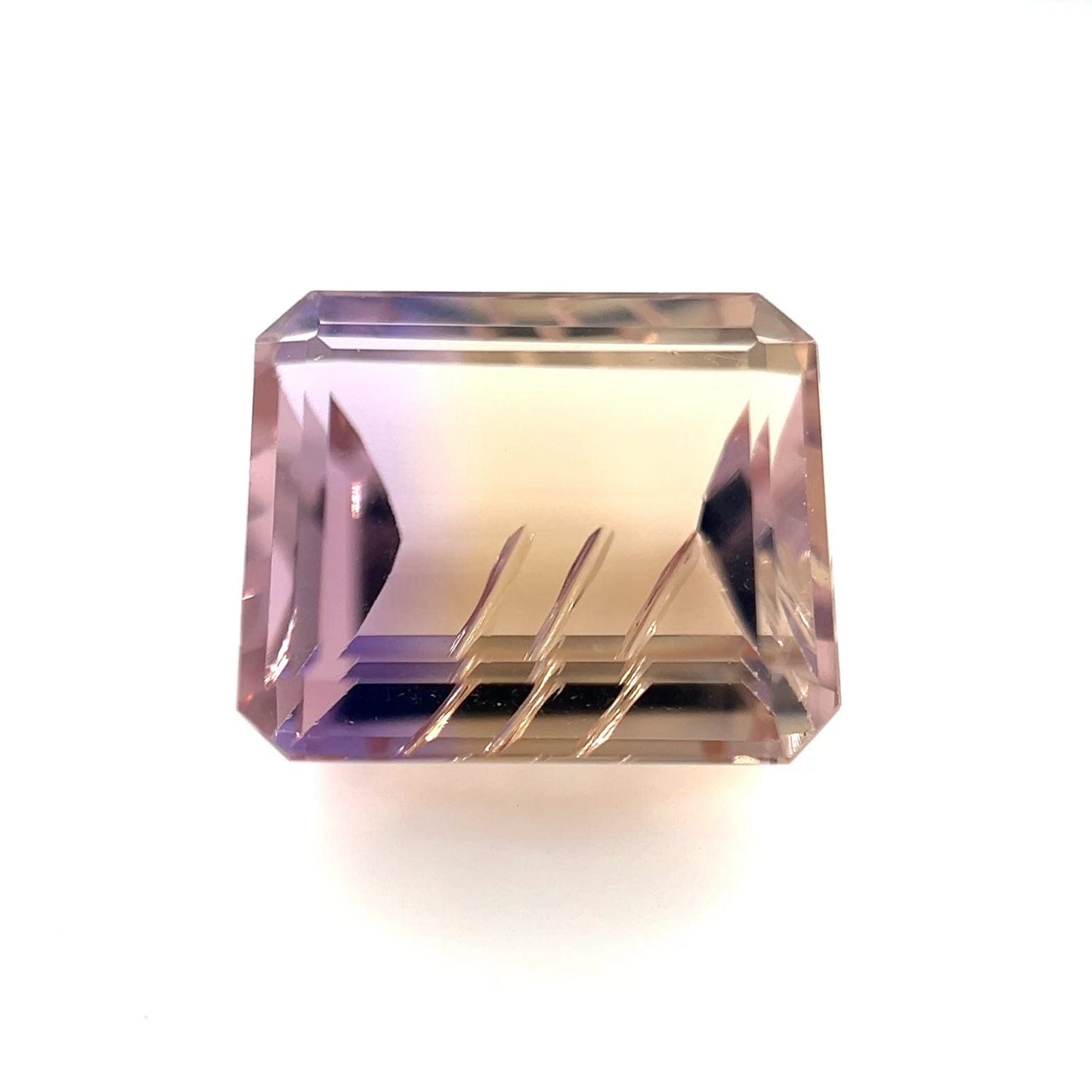 10.64 Carats Emerald 14.5x12.0 Premium Fancy Ametrine