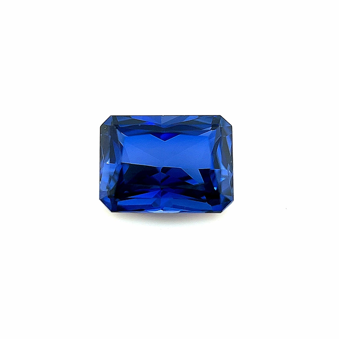 8x6 Exceptional Emerald Radiant Lab Created Sapphire
