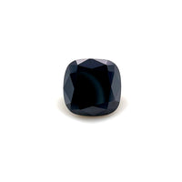 7mm Cushion Black Moissanite