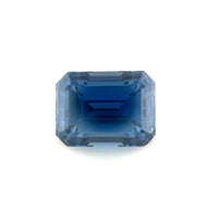 8x6 Emerald Blue Moissanite