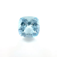 10mm Cushion Aquamarine