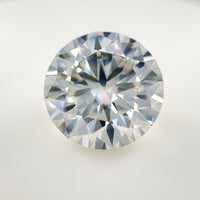 14mm Round White Moissanite