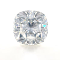 13mm Cushion White Moissanite