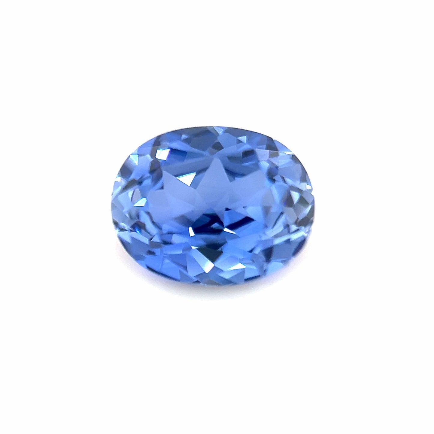 9.0x7.0 Oval Lab Created Light Blue Sapphire