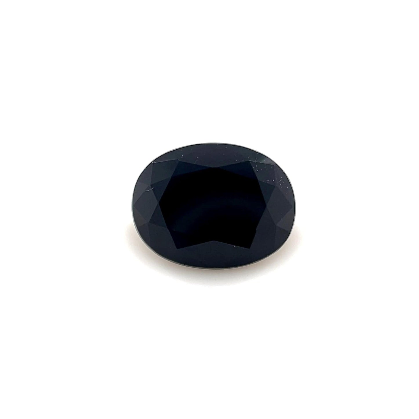 9x7 Oval Black Spinel