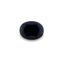 9x7 Oval Black Spinel