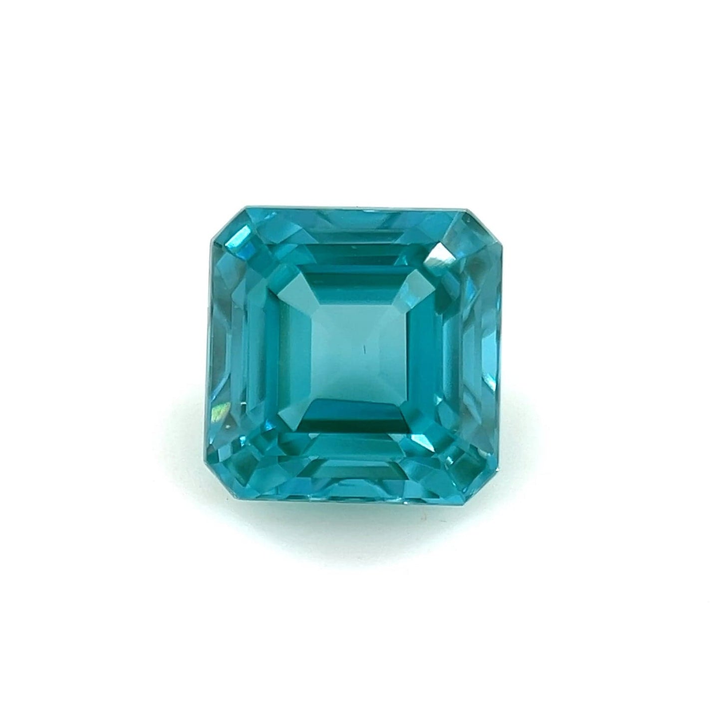 7mm Premium Asscher Lab Created Paraiba Spinel