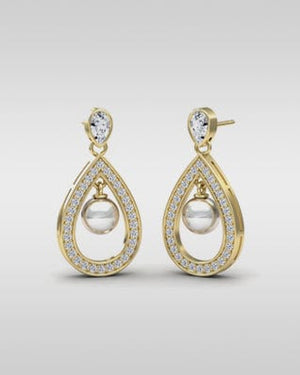 Luminous Pearl Earrings