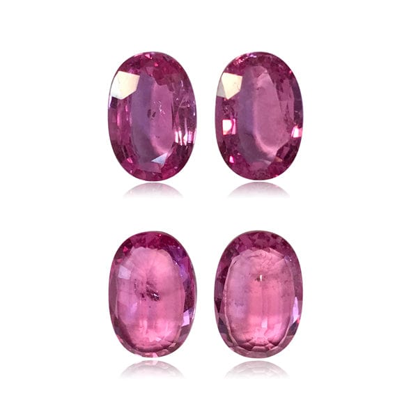 10.0x6.4mm Oval Pink Sapphire