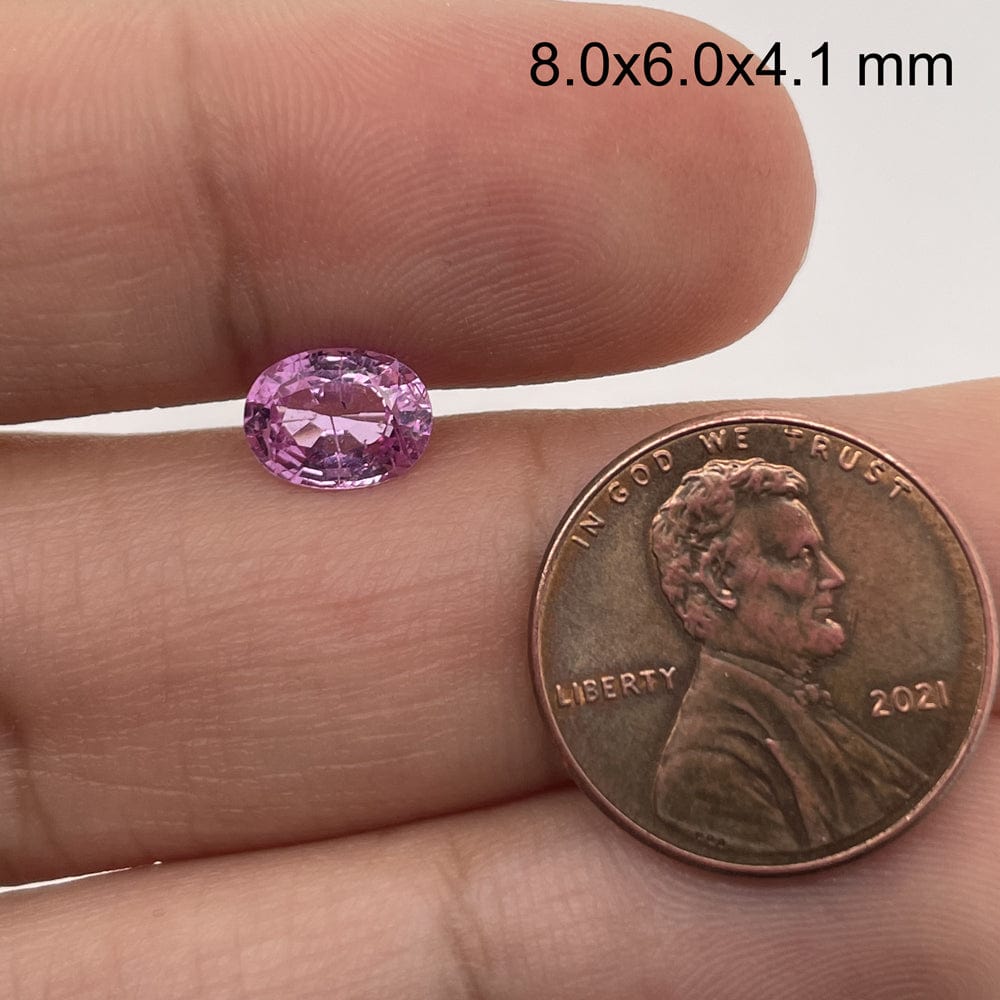 8.00-6.00 mm Fine Oval Sapphire