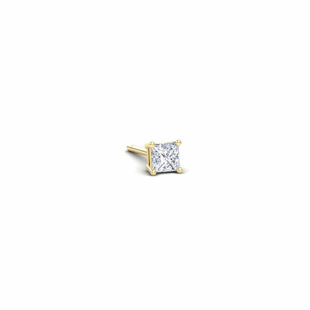 Natural Diamond 2.8mm Single Stud Earrings - 4 Prong - Carina