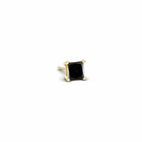 Black Diamond 3.5mm Single Stud Earrings - 4 Prong - Carina