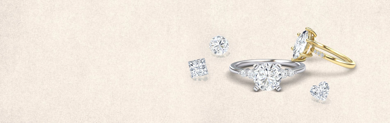 Lab grown diamond jewelry