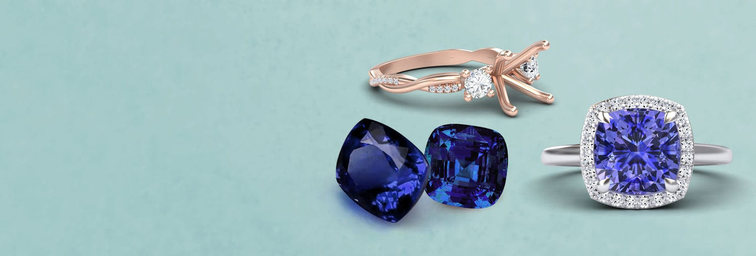 Design Your Own Tanzanite Rings