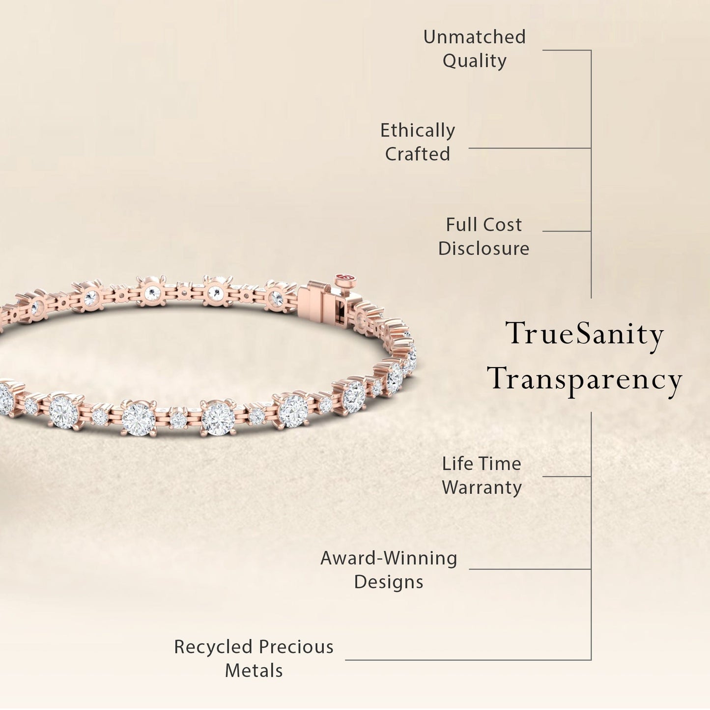 Diamond Tennis Bracelet - Natalia