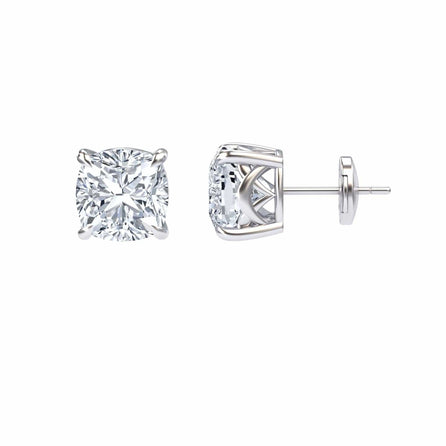 Moissanite Stud Earrings - Deborah