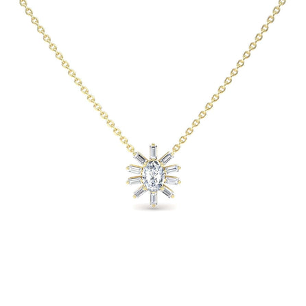 Diamond Starburst Necklace - Laura