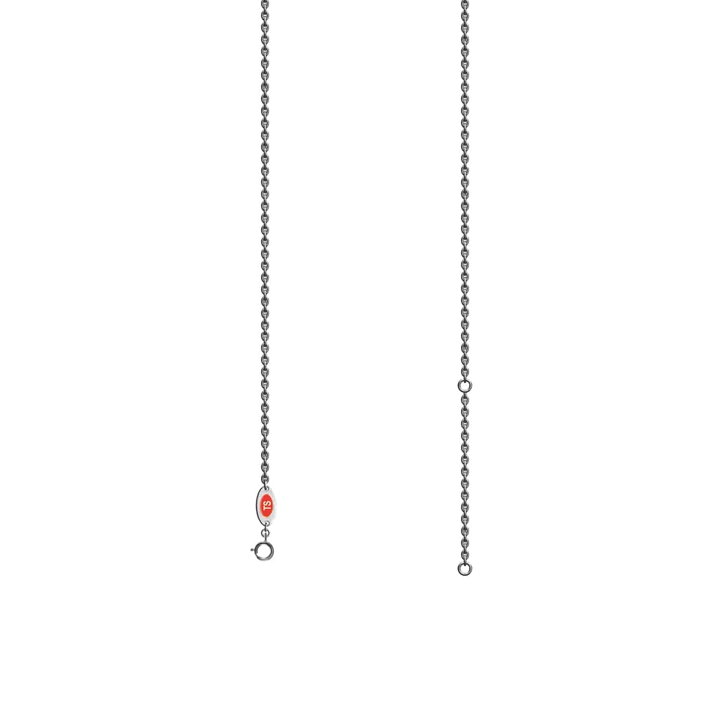 Ruby Floral Swirl Necklace - Dara
