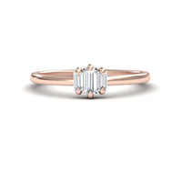 White Diamond Three Stone Ring - Marina