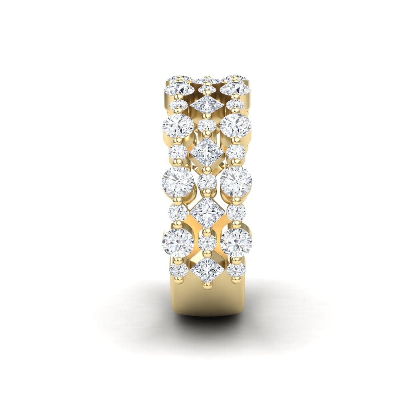 Diamond Lace Band Ring - Victoria