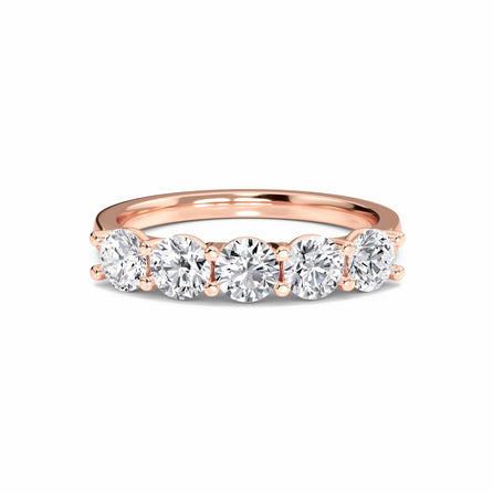 Classic 5-Stone Diamond Anniversary Band - Rylee