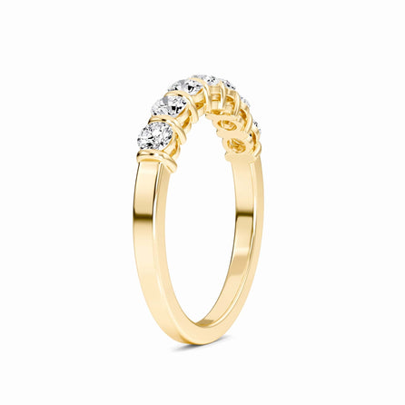 Classic 7-Stone Diamond Anniversary Band - Alexa